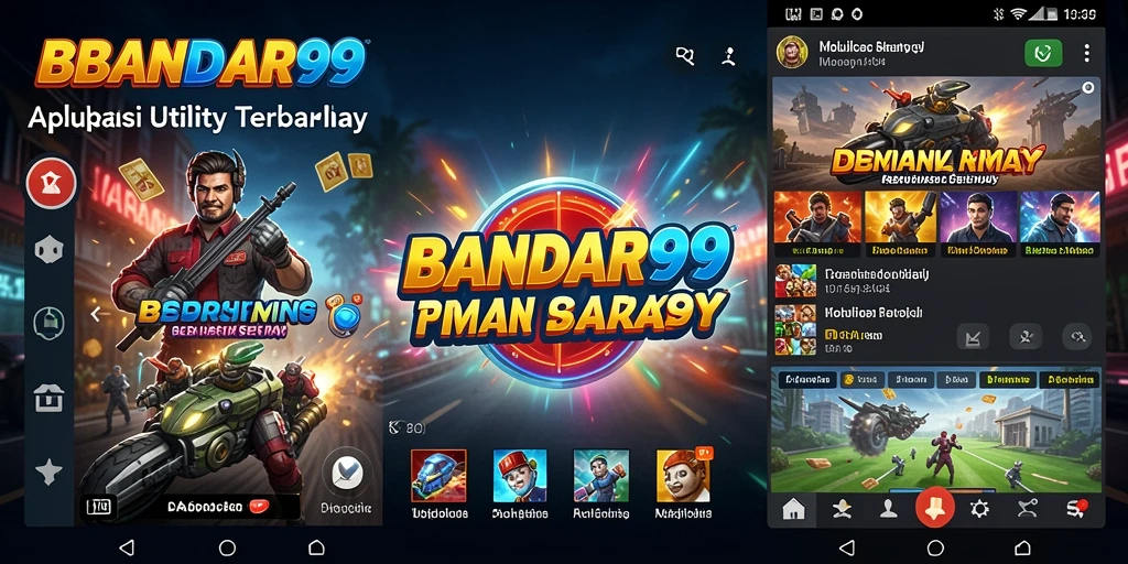 Tampilan antarmuka intuitif dari BANDAR99 yang memudahkan pengguna.