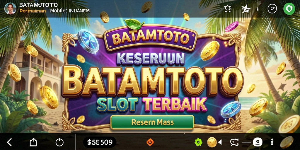 Tampilan menarik dari gameplay slot BATAMTOTO.