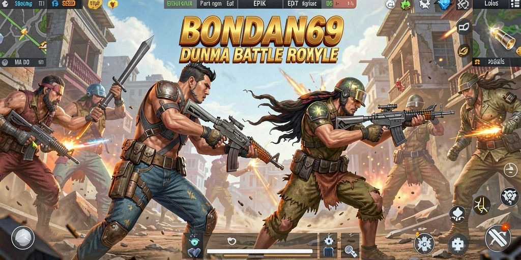 Gameplay seru di BONDAN69 yang penuh aksi Battle Royale.