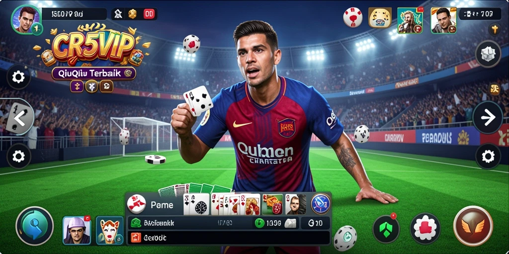 Tampilan gameplay seru dan menegangkan di CR7VIP.