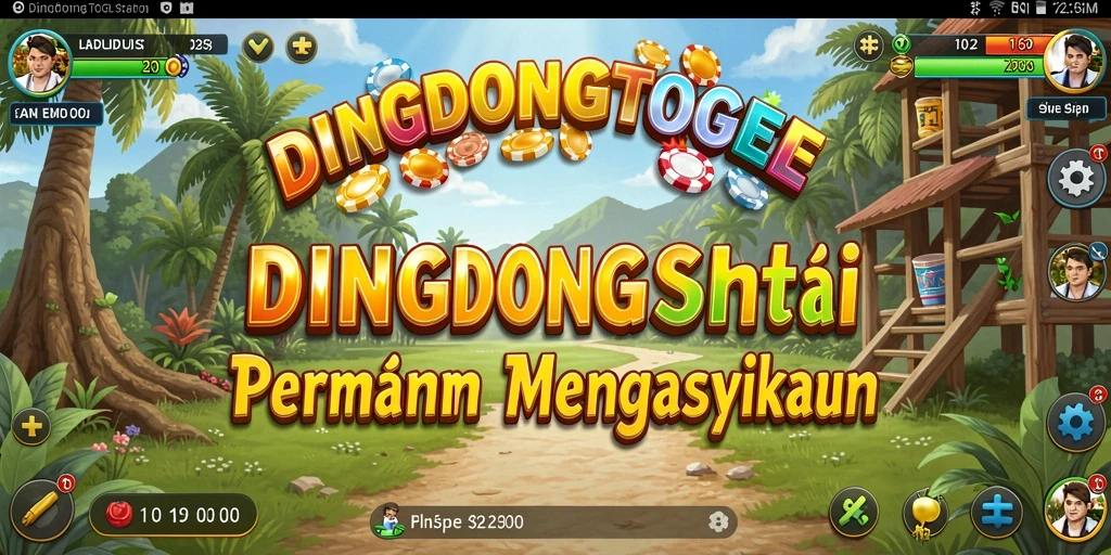 Tampilan gameplay DINGDONGTOGEL yang menarik dan interaktif.