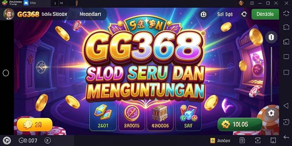 Screenshot gameplay GG368 menampilkan mesin Slot yang seru dan interaktif.
