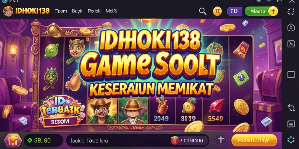 Tampilan gameplay menarik dari IDRHOKI138 dengan efek grafis yang memukau.
