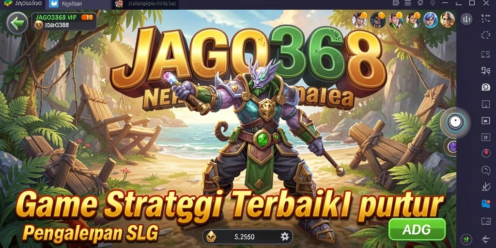Tampilan gameplay JAGO368 dengan grafis yang mengesankan.