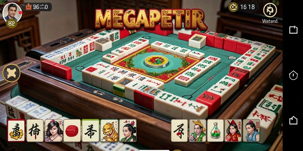 Tampilan gameplay seru dan menantang dalam MEGAPETIR.