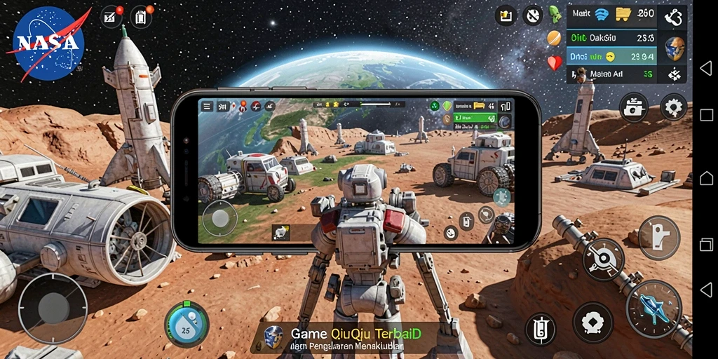 Gameplay seru QiuQiu yang penuh strategi dan keseruan.