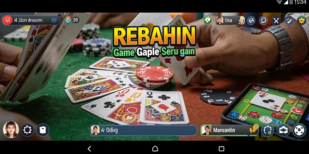 Gameplay seru di REBAHIN dengan desain yang menarik.