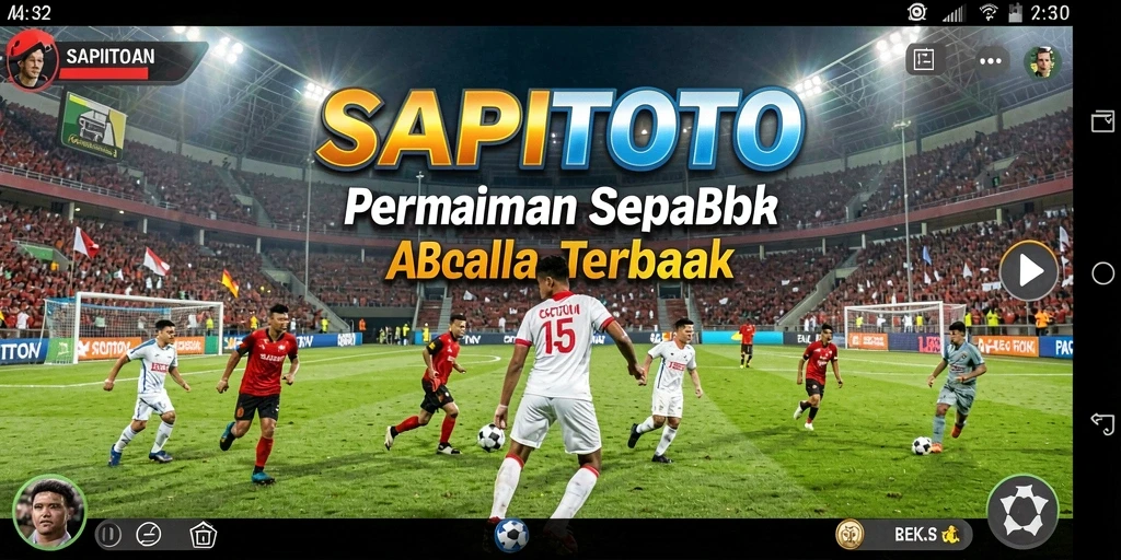 Tampilan gameplay SAPITOTO yang seru dan mendebarkan.