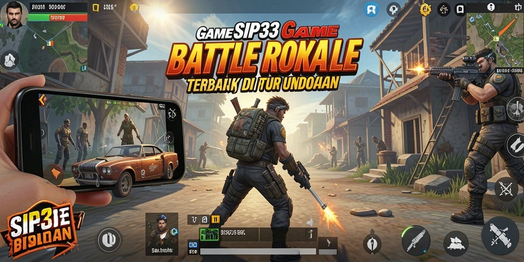 Menampilkan aksi seru dalam pertarungan Battle Royale SIP33.