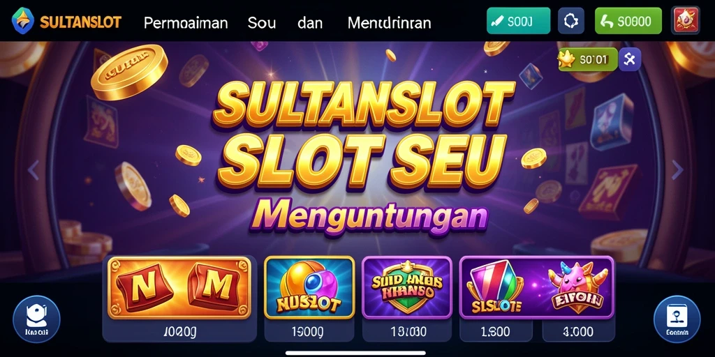 Tampilan gameplay menarik di SULTANSLOT dengan tema slot yang beragam.