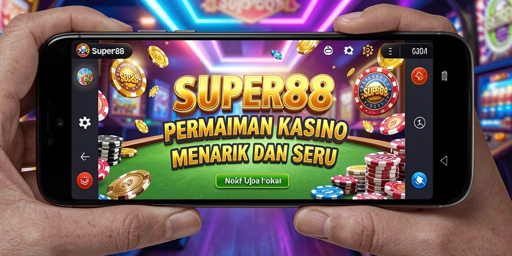 Gameplay seru dan menarik di aplikasi SUPER88.
