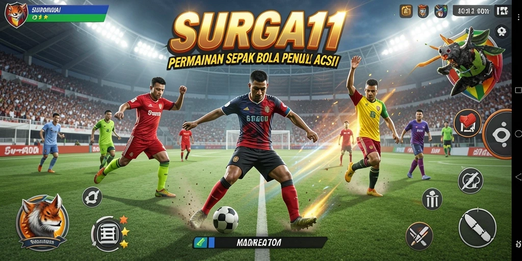 Tampilan menakjubkan dari gameplay SURGA11 yang mengasyikkan.