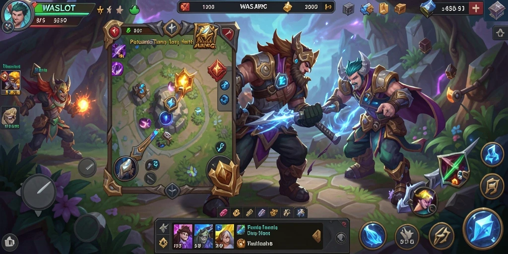 Tampilan gameplay seru dalam dunia <strong>WASLOT</strong> yang penuh petualangan ARPG.