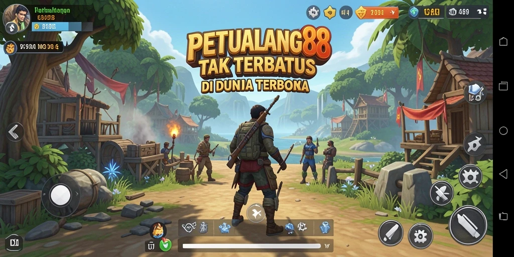 Tampilan gameplay Open World yang menarik di YOYO88.