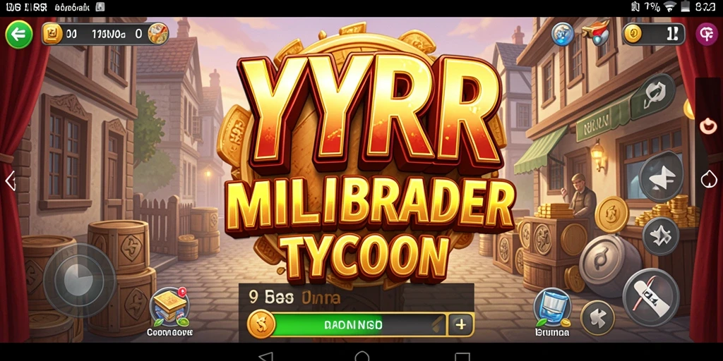 Screenshot gameplay YYRR menampilkan strategi dan manajemen bisnis.